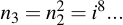 latex:n_3 = n_2^2 = i^8 ...